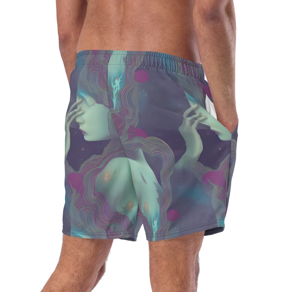 Ethereal Muse on Swim Trunks — Right Back