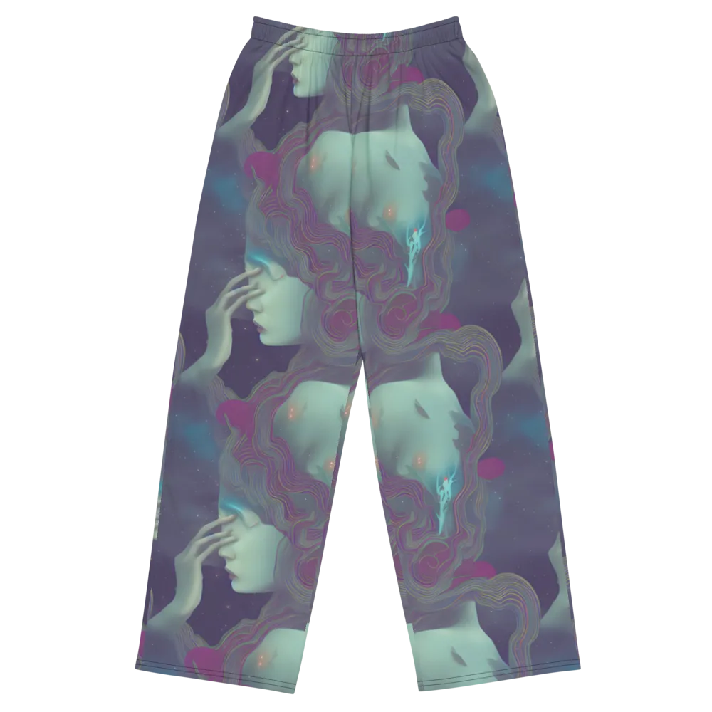 Ethereal Muse on Wide-Leg Pants — Front