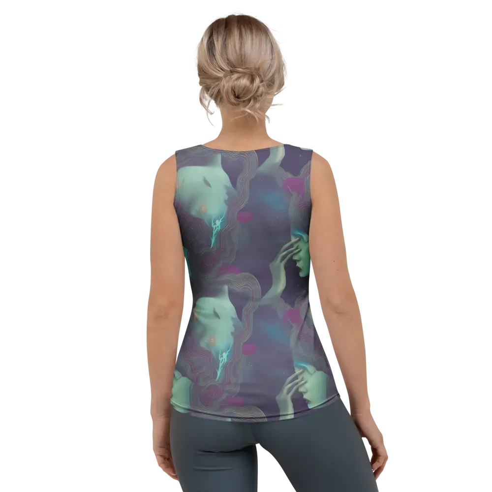 Ethereal Muse on Women's Tank Top — Back