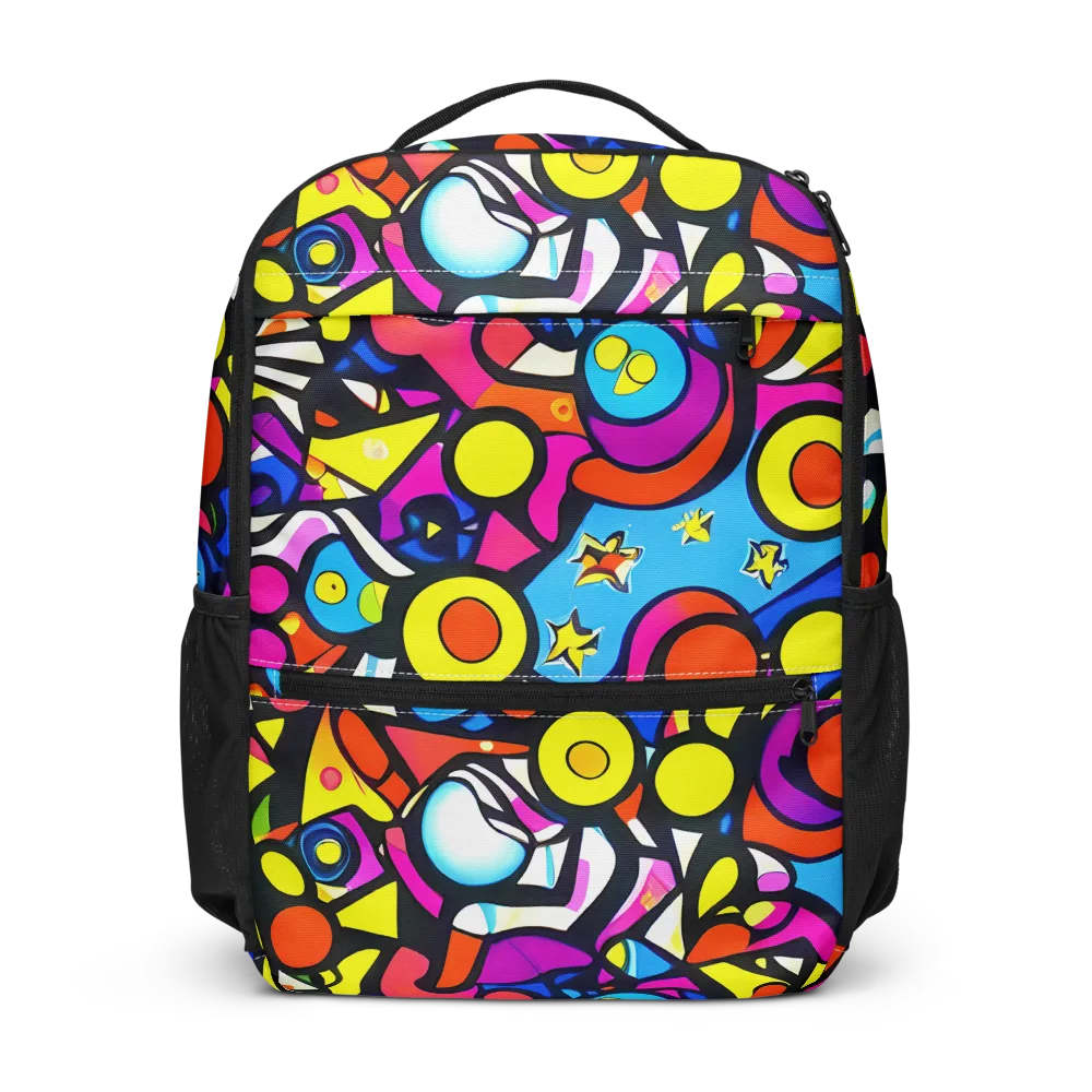 Eclectic Fantasy on Utility Backpack — Front