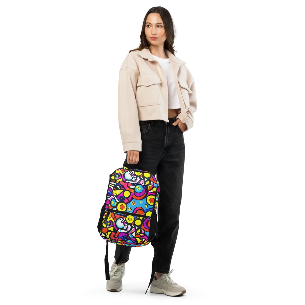 Eclectic Fantasy on Utility Backpack — Front