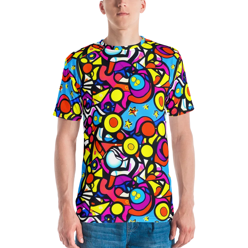 Eclectic Fantasy on Men's Crew Neck T-Shirt — Front