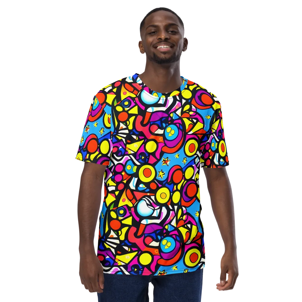 Eclectic Fantasy on Men's Crew Neck T-Shirt — Front