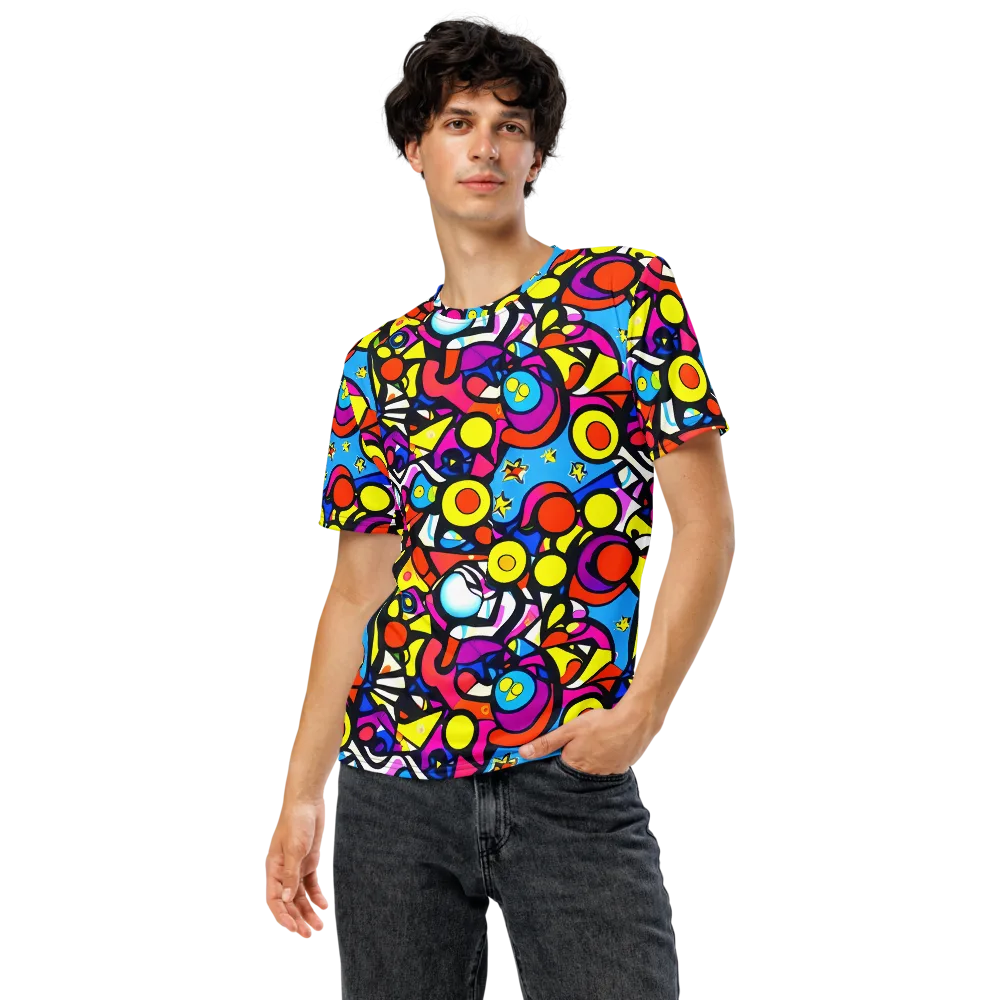 Eclectic Fantasy on Men's Crew Neck T-Shirt — Front
