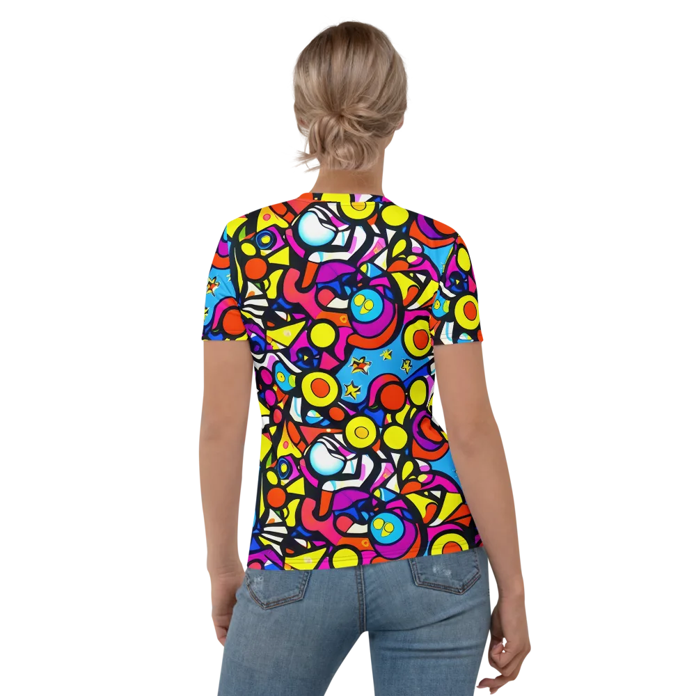 Eclectic Fantasy on Women's Crew Neck T-Shirt — Back