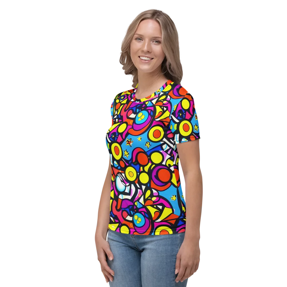 Eclectic Fantasy on Women's Crew Neck T-Shirt — Left
