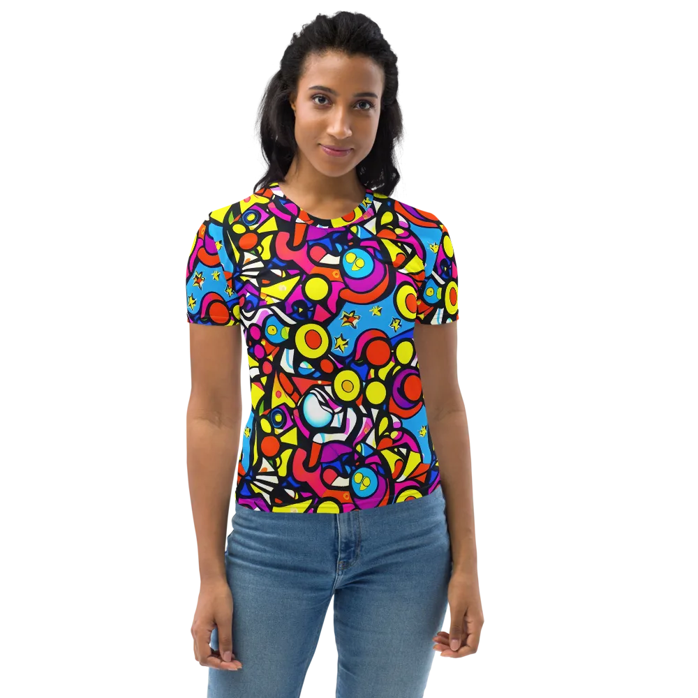 Eclectic Fantasy on Women's Crew Neck T-Shirt — Front