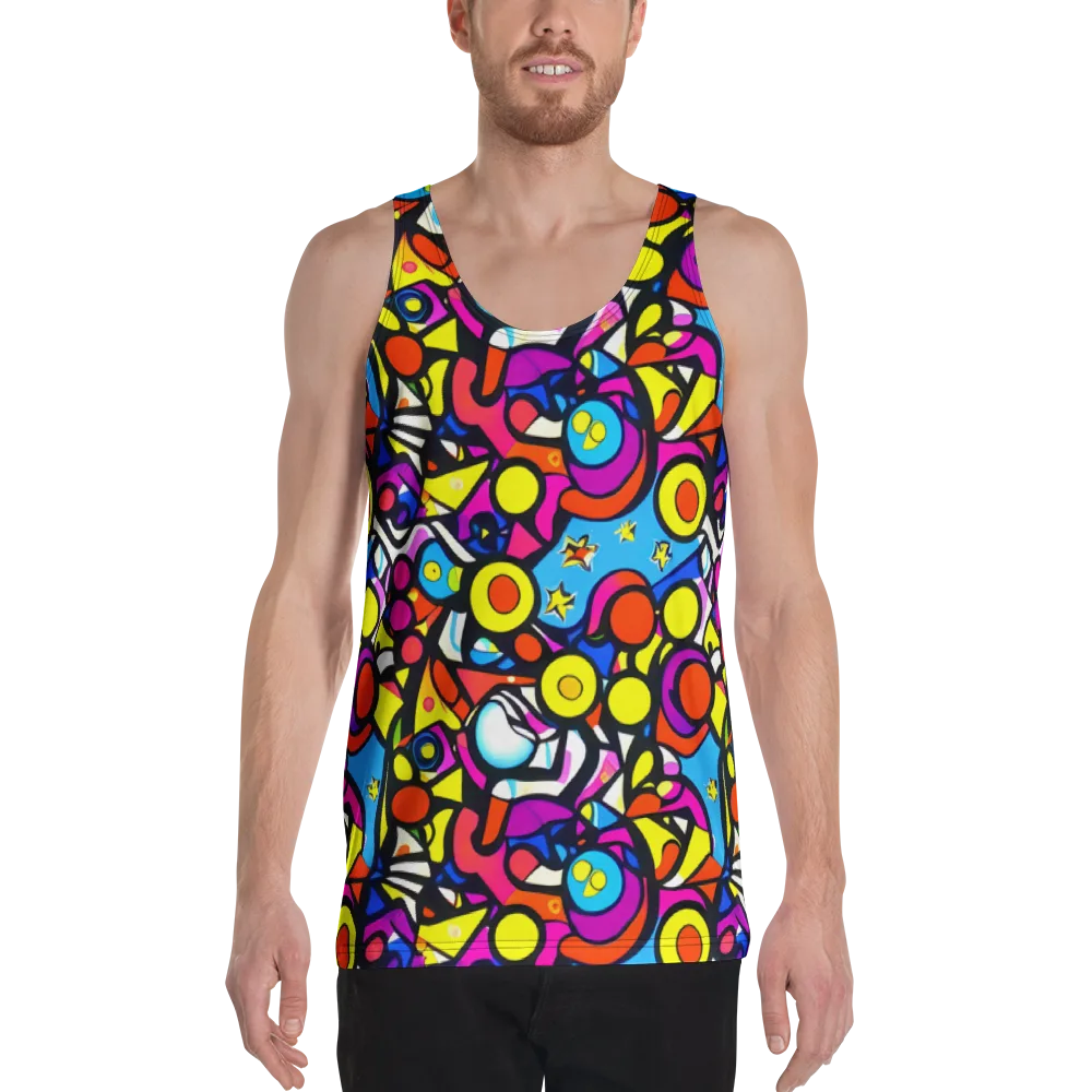 Eclectic Fantasy on Men's Tank Top — Front