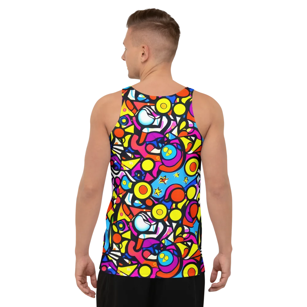 Eclectic Fantasy on Men's Tank Top — Back