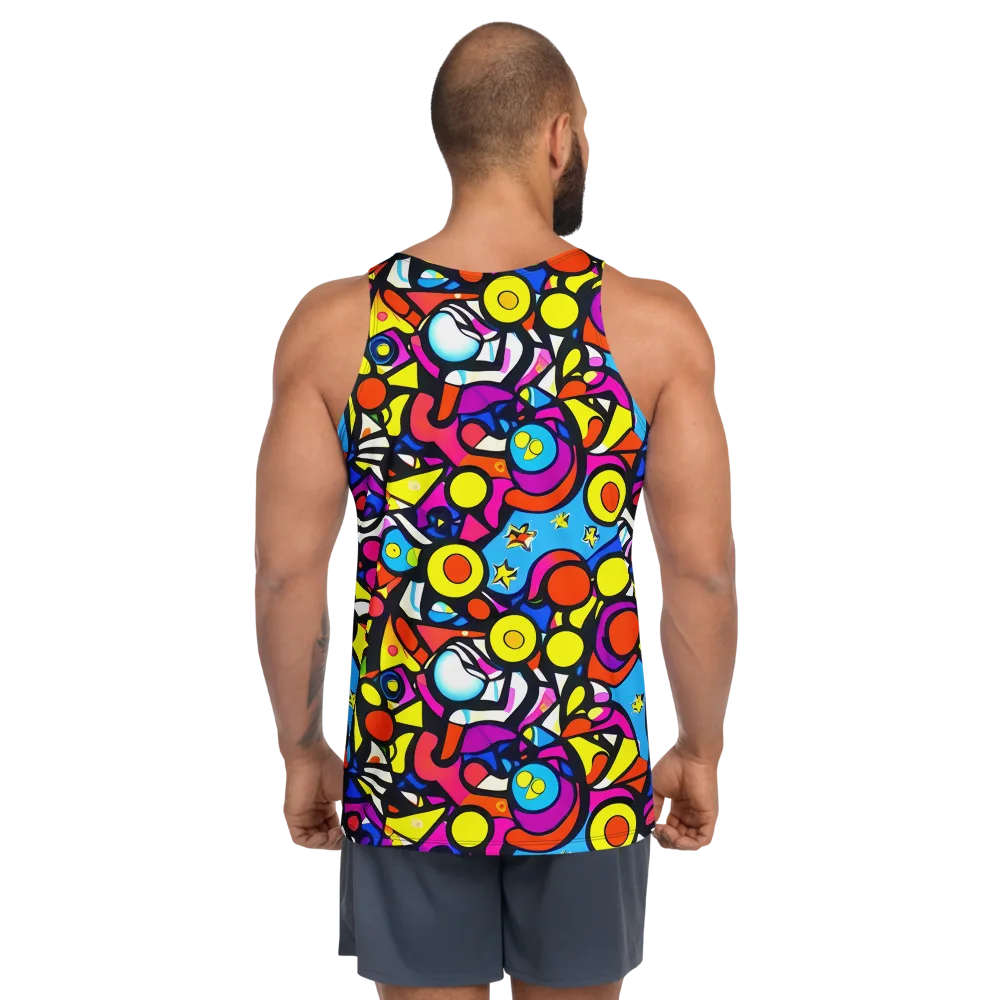Eclectic Fantasy on Men's Tank Top — Back