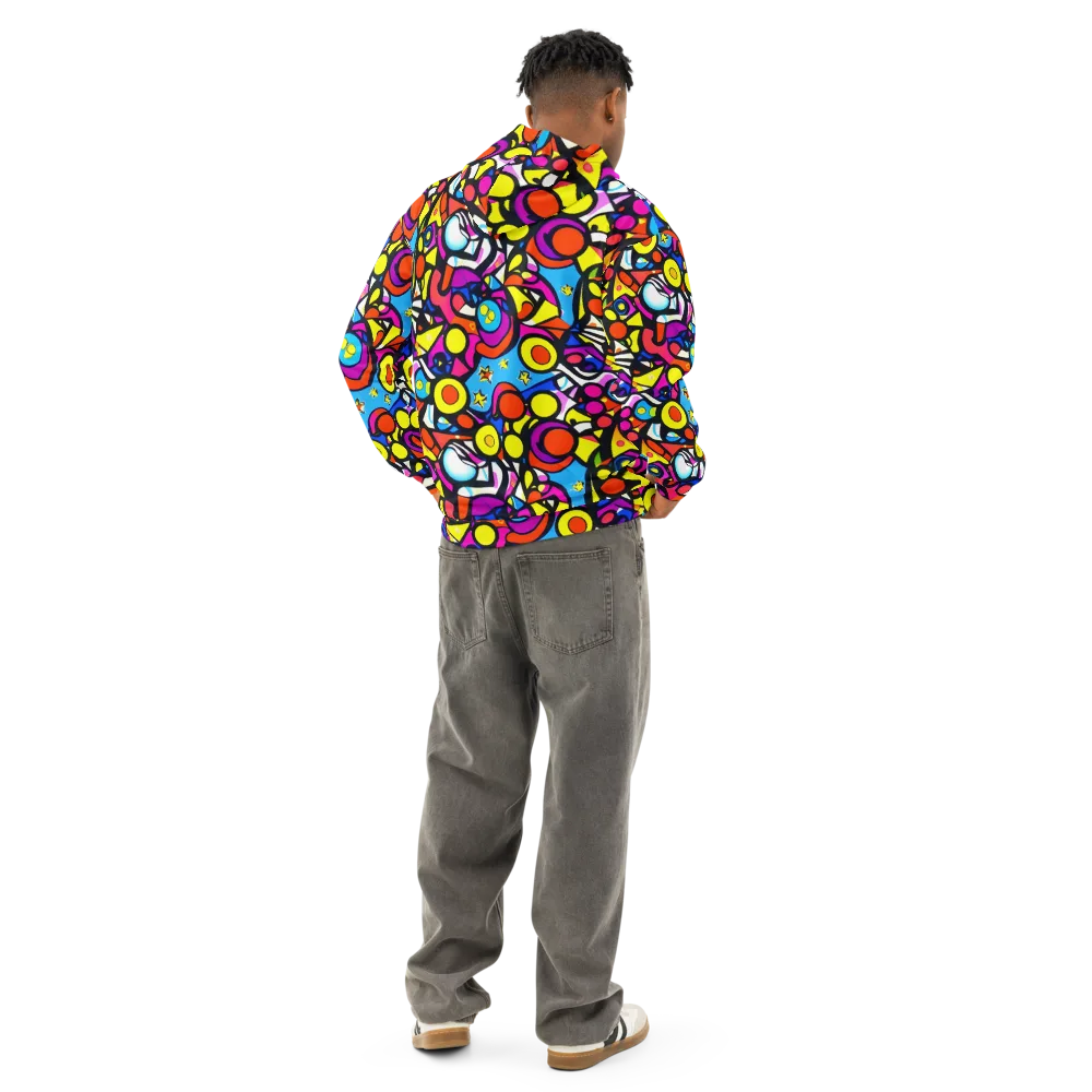 Eclectic Fantasy on Cotton Hoodie — Back