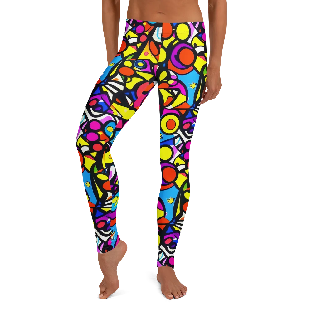 Eclectic Fantasy on Leggings — Front