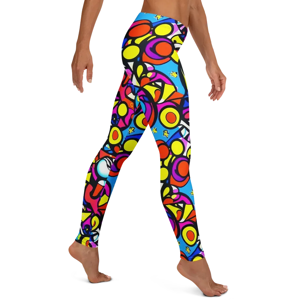 Eclectic Fantasy on Leggings — Right