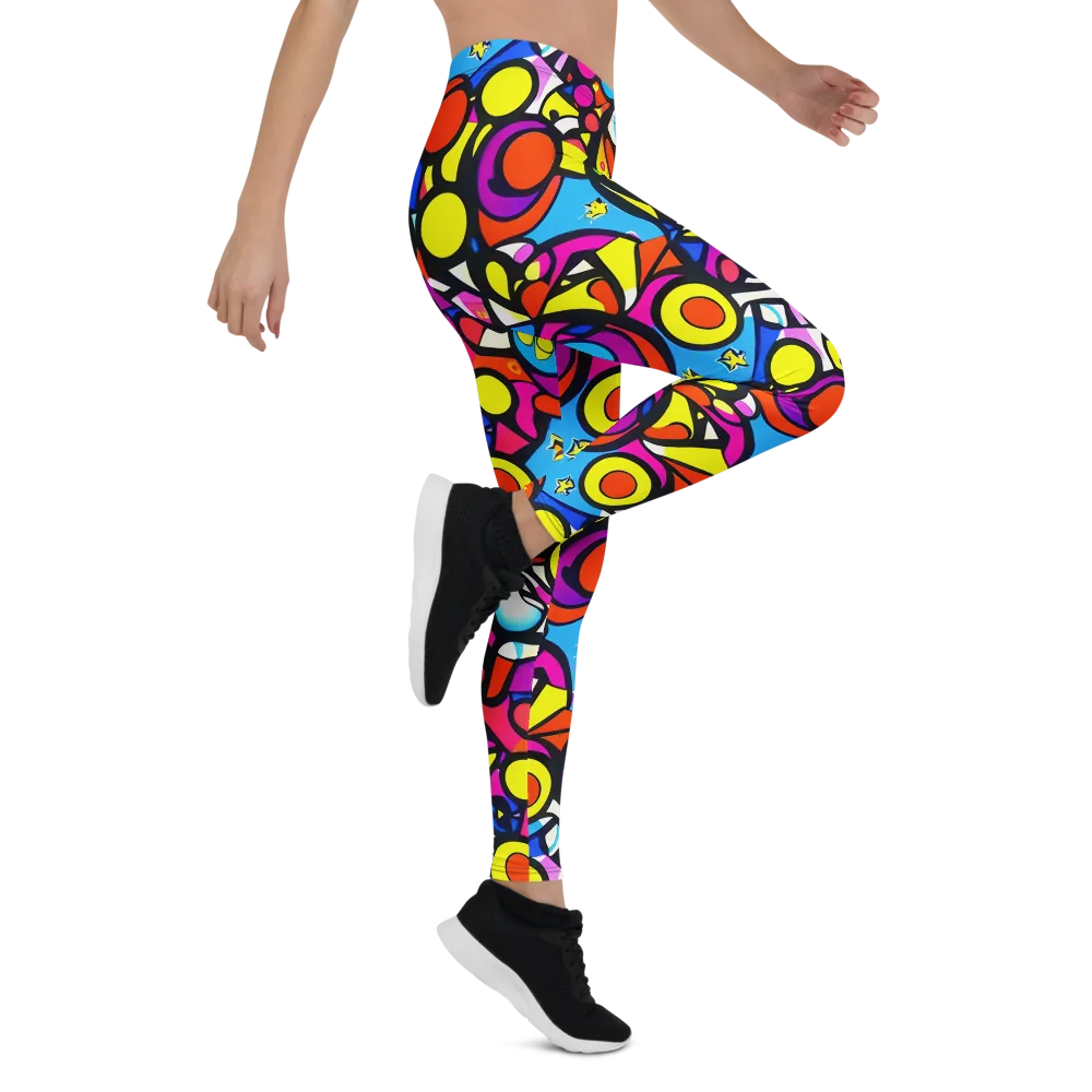 Eclectic Fantasy on Leggings — Right