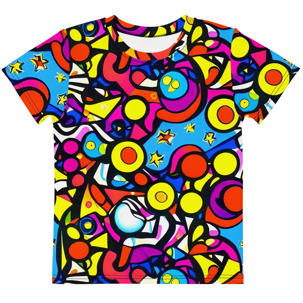 Eclectic Fantasy on Kids Crew Neck T-Shirt — Front