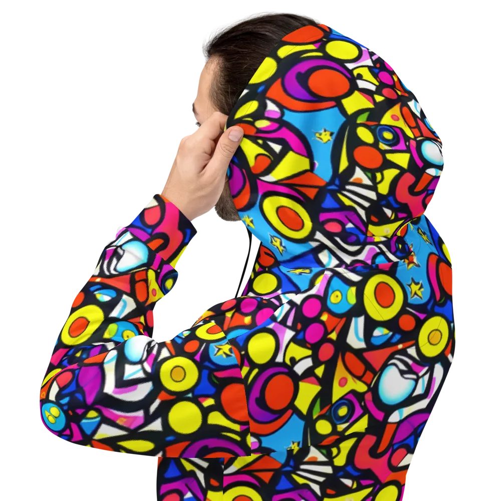 Eclectic Fantasy on Hoodie — Back