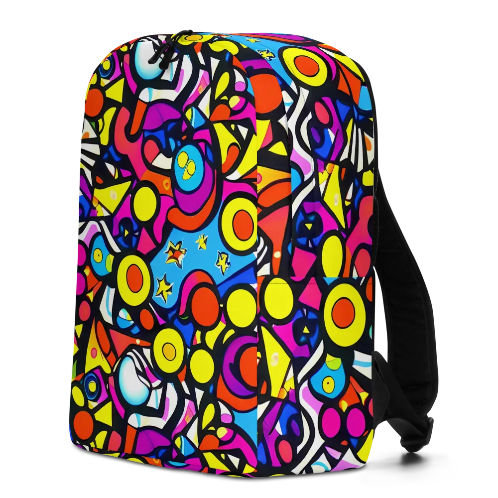 Eclectic Fantasy on Minimalist Backpack — Left