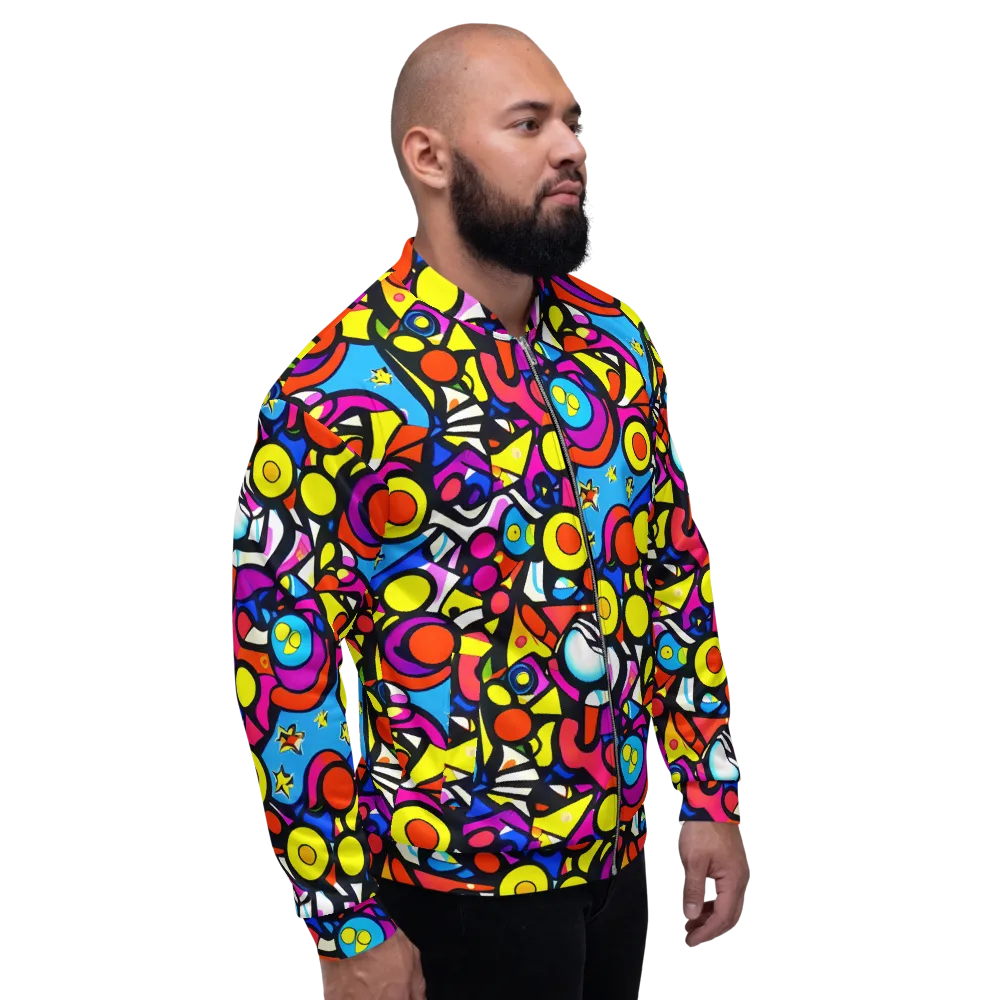 Eclectic Fantasy on Bomber Jacket — Right