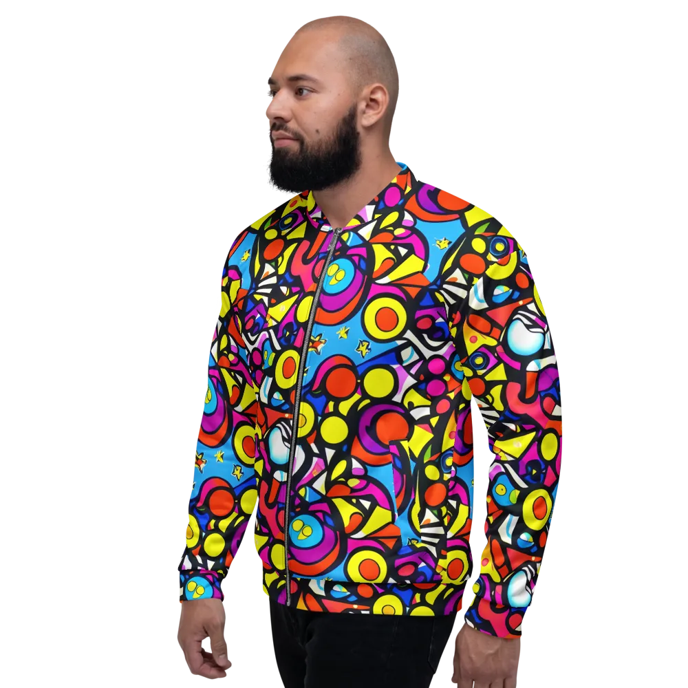 Eclectic Fantasy on Bomber Jacket — Left