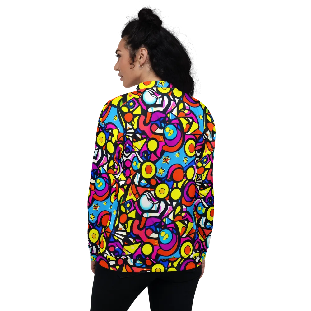 Eclectic Fantasy on Bomber Jacket — Back