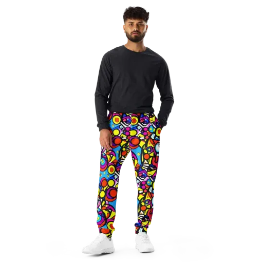 Eclectic Fantasy on a Men's Joggers