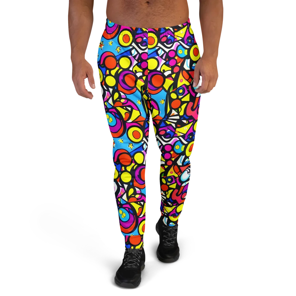 Eclectic Fantasy on Men's Joggers — Front