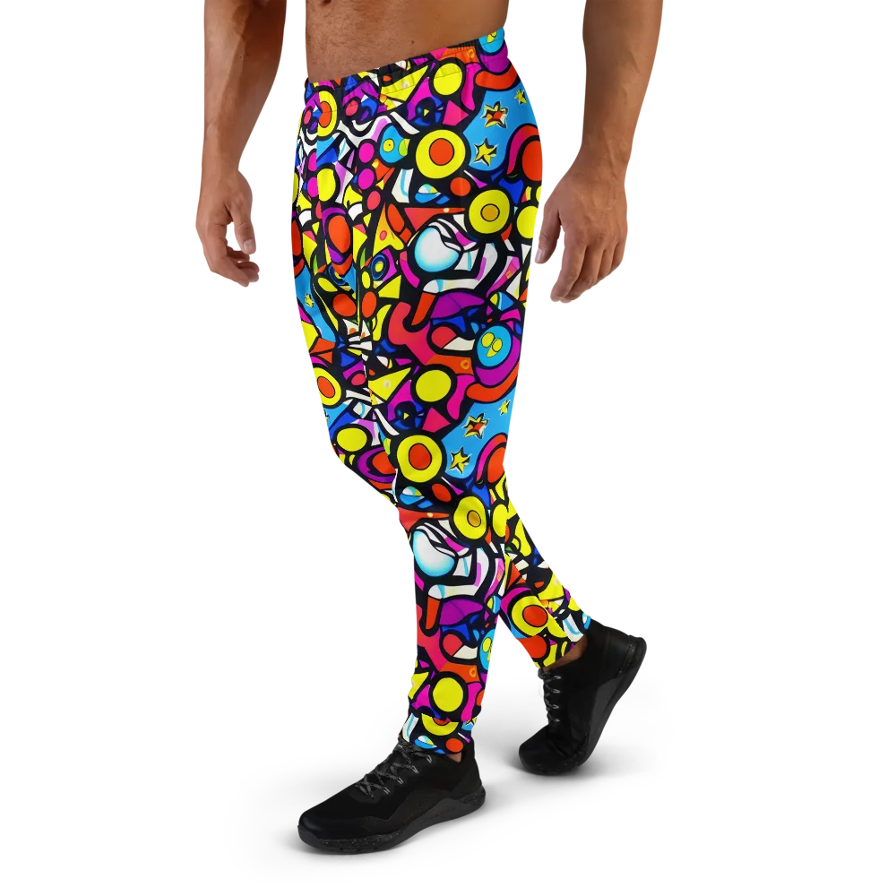 Eclectic Fantasy on Men's Joggers — Left