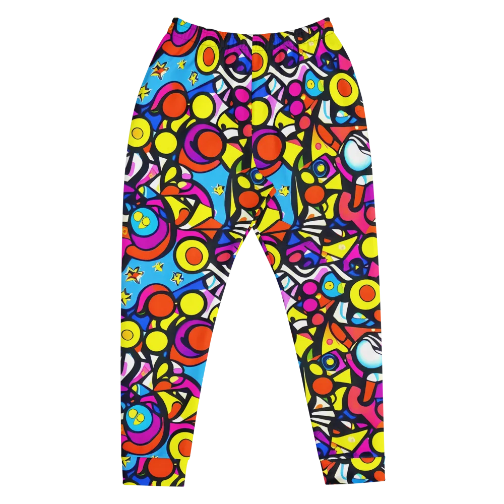 Eclectic Fantasy on Men's Joggers — Front