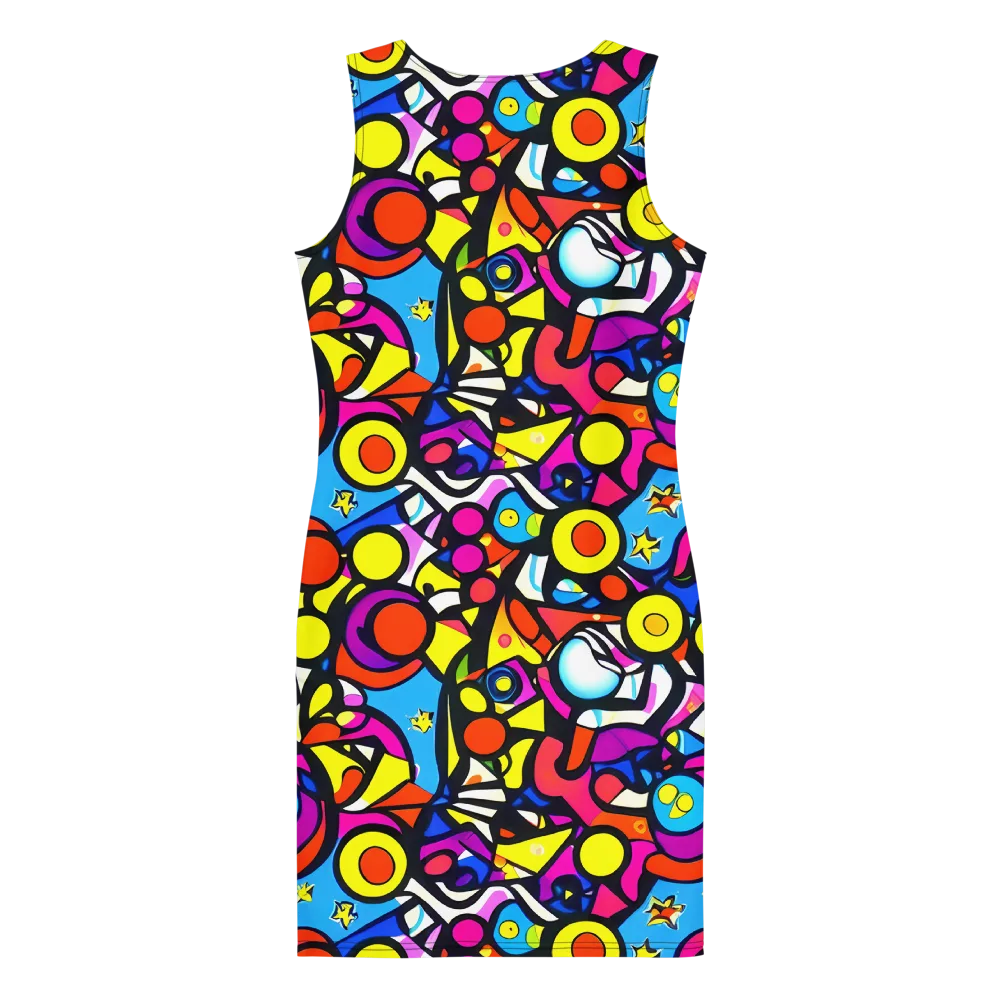 Eclectic Fantasy on Bodycon Dress — Back