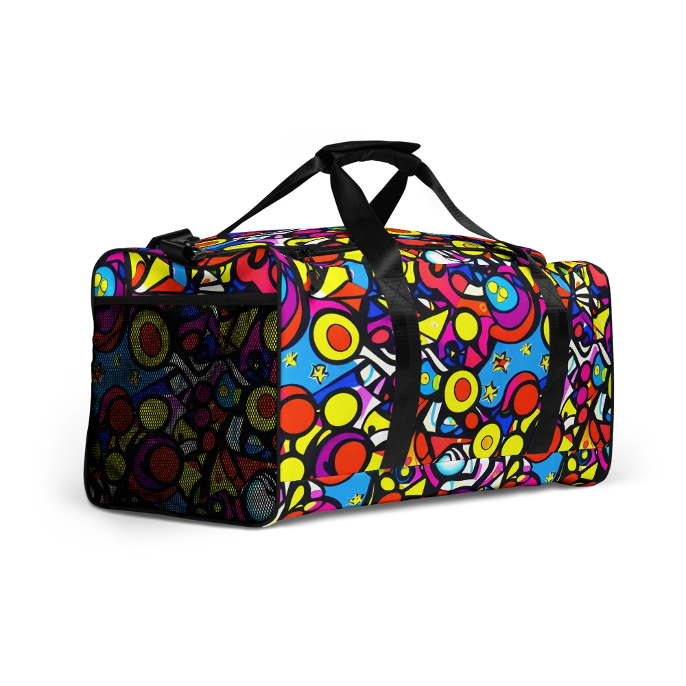 Eclectic Fantasy on Duffle Bag — Right Front