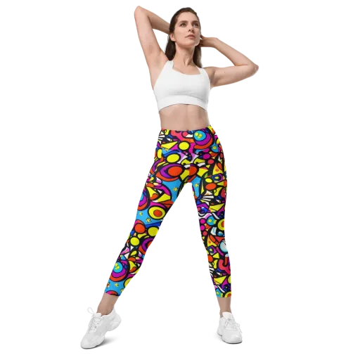 Eclectic Fantasy on a Leggings with Pockets