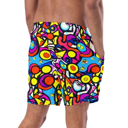 Eclectic Fantasy on a Swim Trunks
