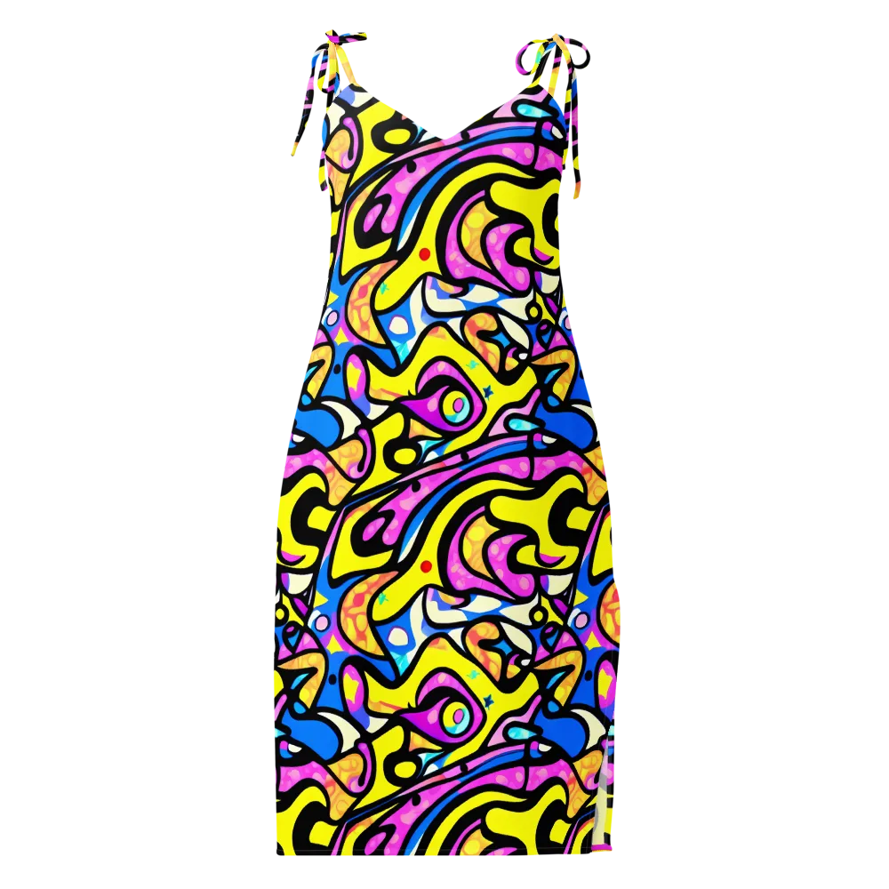 Britto's Odyssey on Slip Dress — Front
