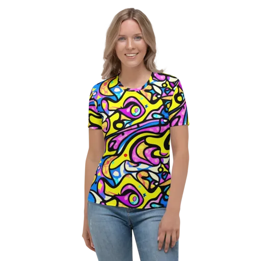 Britto's Odyssey on a Women's Crew Neck T-Shirt