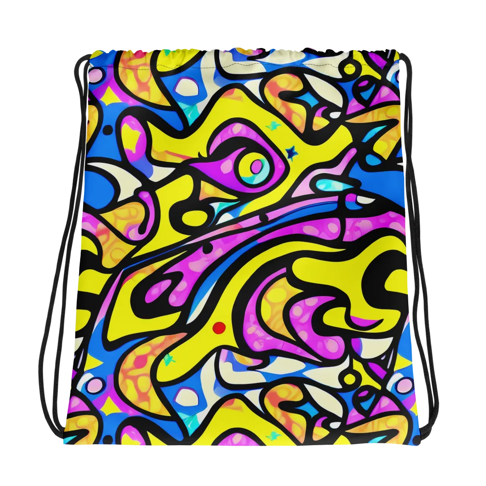 Britto's Odyssey on Drawstring Bag — Photo