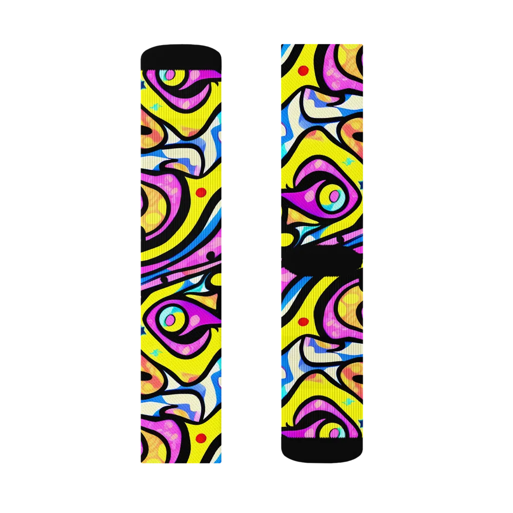 Britto's Odyssey on Socks — Right Sock