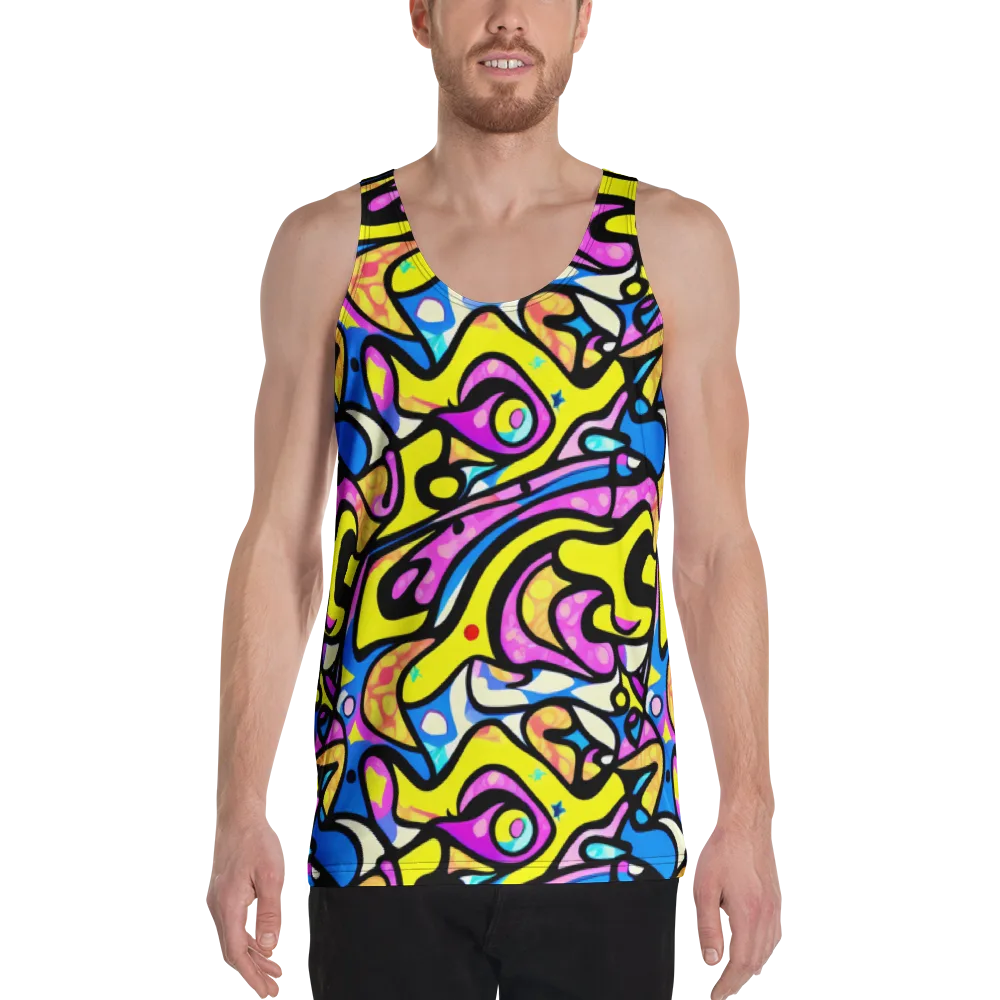 Britto's Odyssey on Men's Tank Top — Front