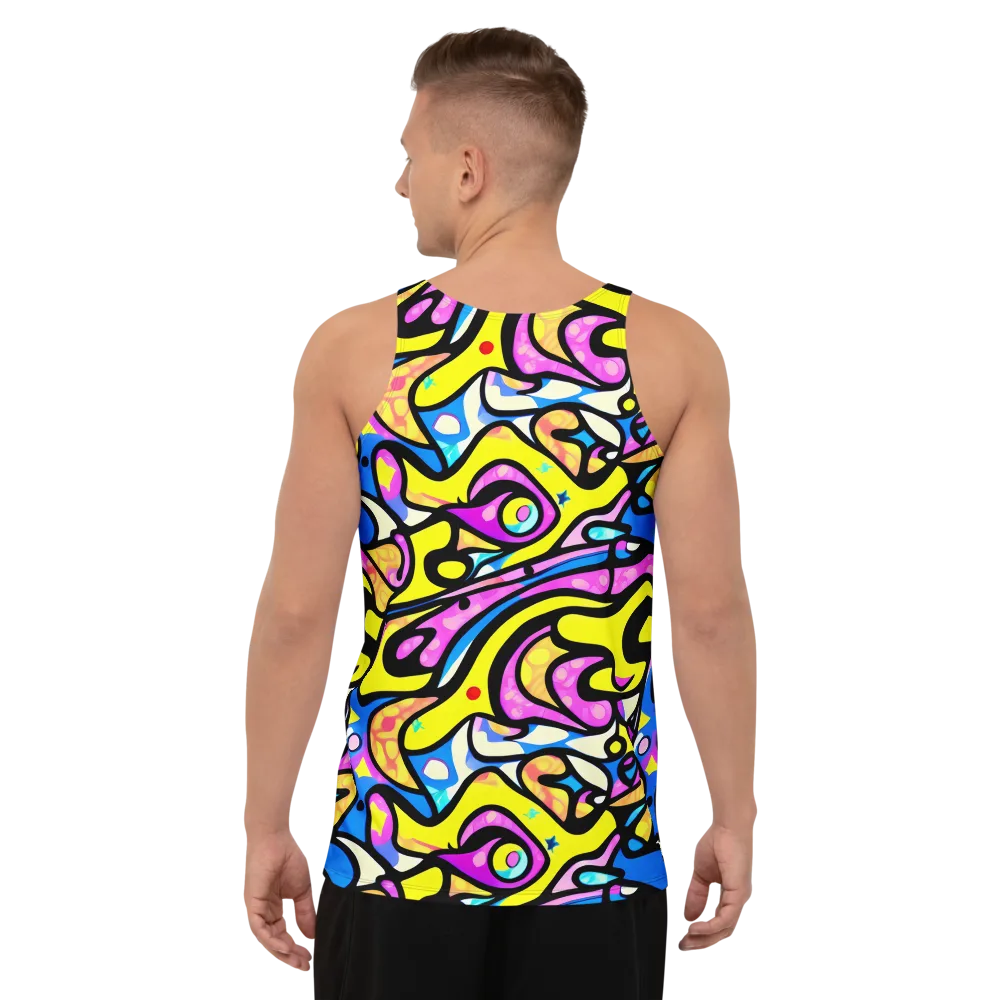 Britto's Odyssey on Men's Tank Top — Back