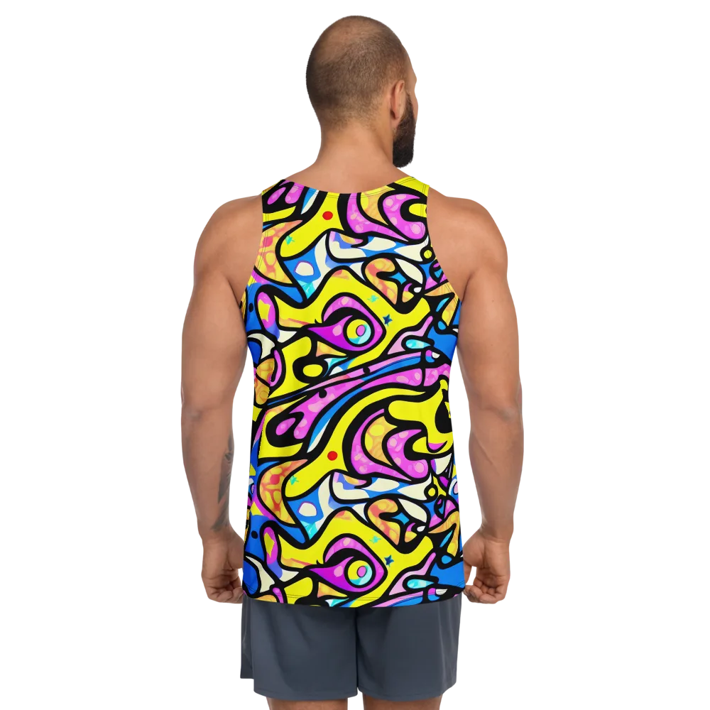 Britto's Odyssey on Men's Tank Top — Back