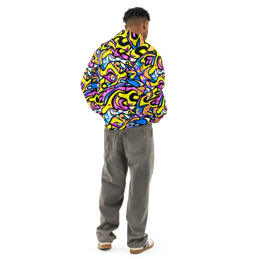 Britto's Odyssey on Cotton Hoodie — Back