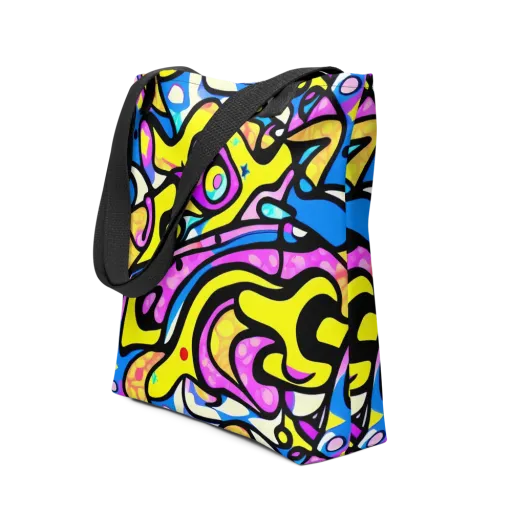 Britto's Odyssey on a Tote Bag