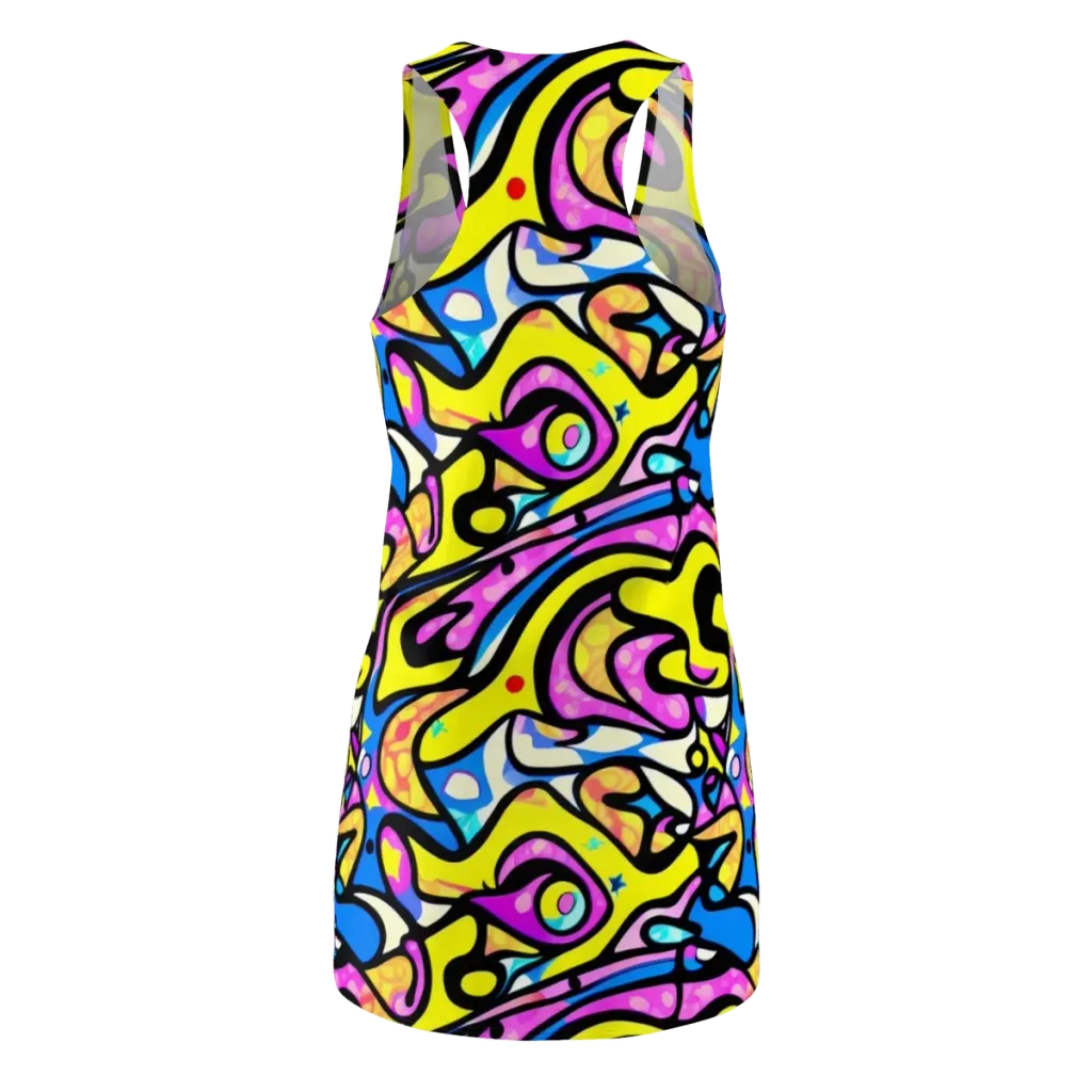 Britto's Odyssey on Racerback Dress — Back