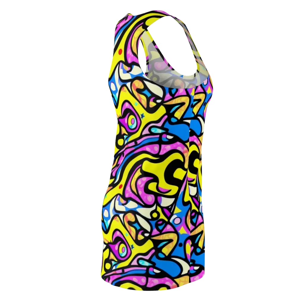 Britto's Odyssey on Racerback Dress — Back Side