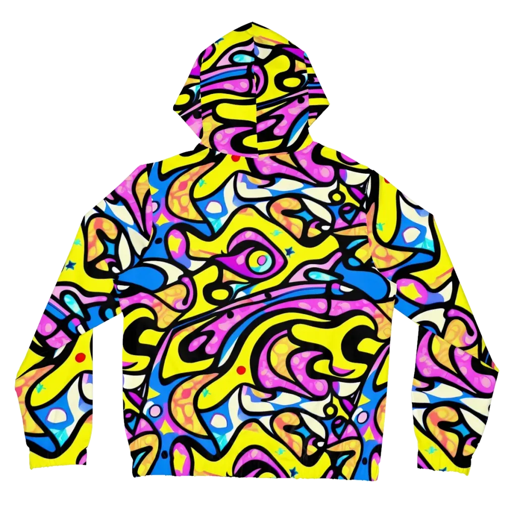 Britto's Odyssey on Women's Full-Zip Hoodie — Back