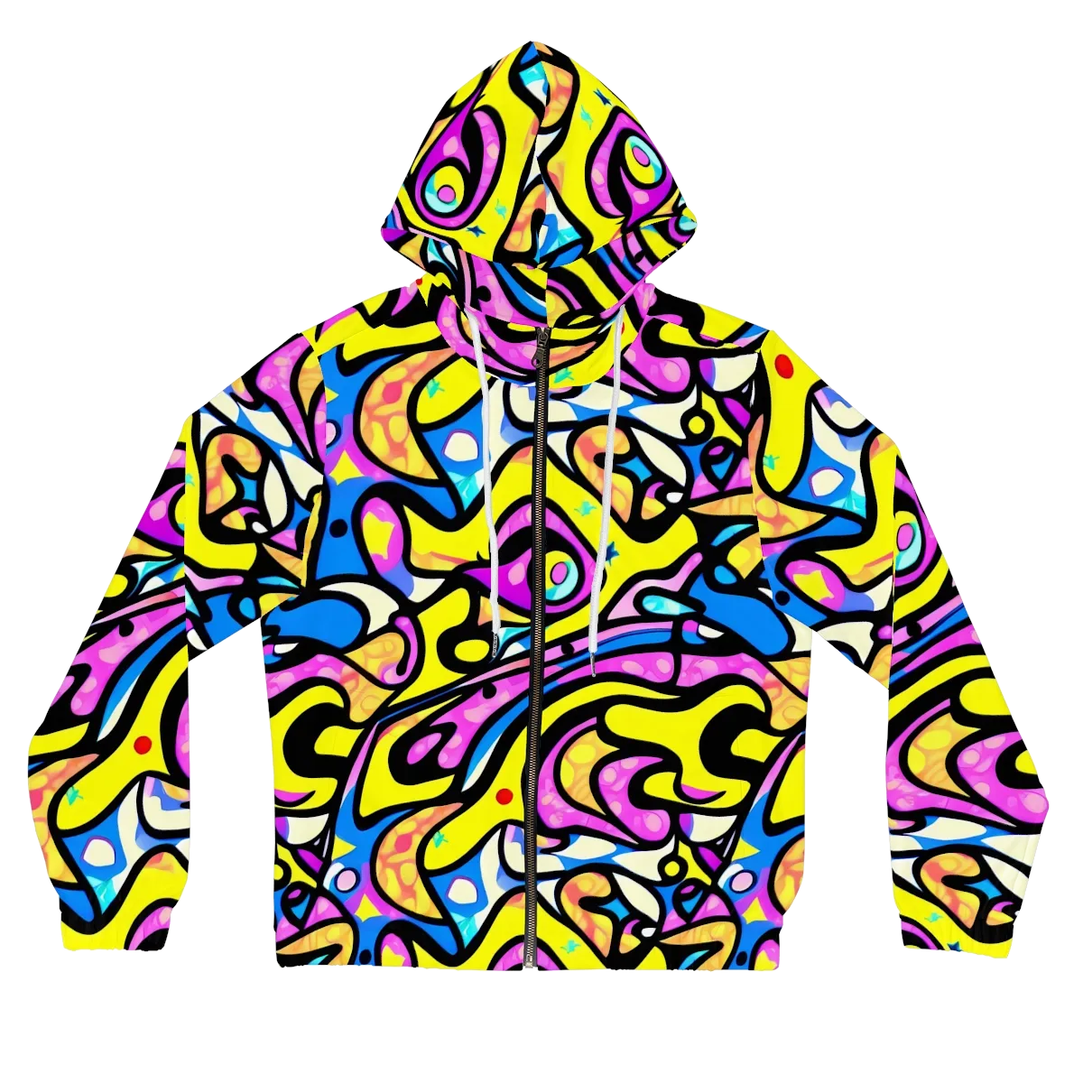 Britto's Odyssey on Women's Full-Zip Hoodie — Front