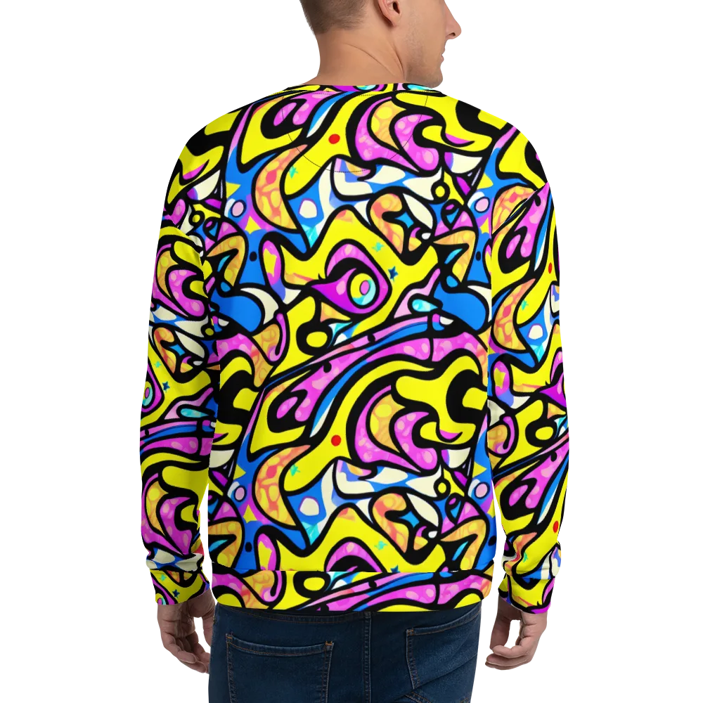 Britto's Odyssey on Sweatshirt — Back