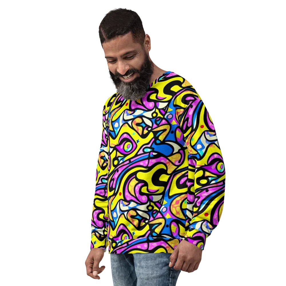 Britto's Odyssey on Sweatshirt — Left Front