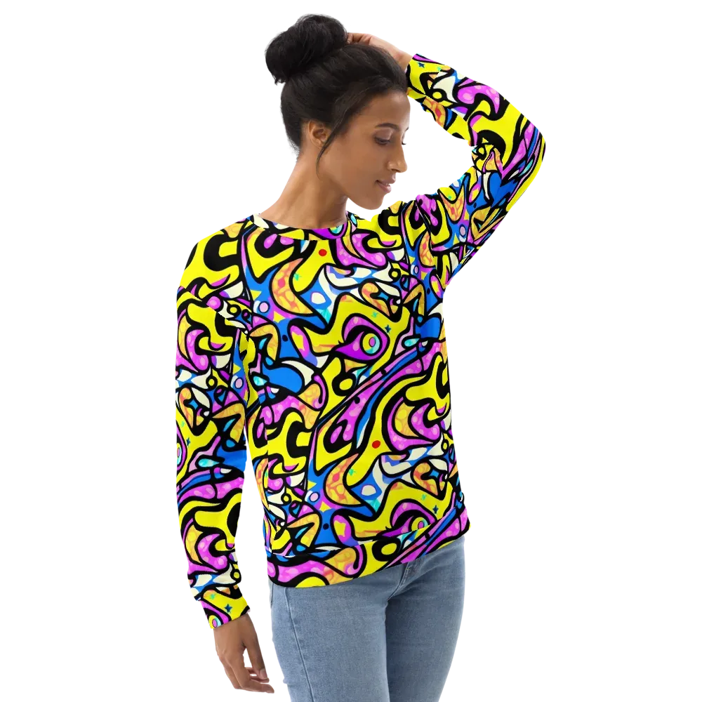Britto's Odyssey on Sweatshirt — Right Front