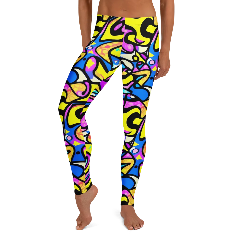 Britto's Odyssey on Leggings — Front