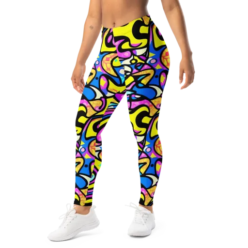 Britto's Odyssey on a Leggings